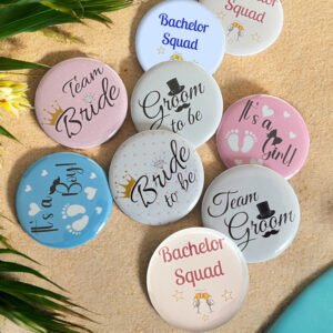 Capture Your Special Day with Custom Theme Badges—Wearable Memories, Forever Treasured!